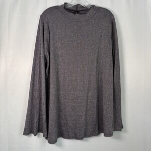 DG2 by Diane Gilman NWT Gray‎ Sparkly Sweater 2XL